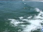 Surfeando Pantín Classic desde aire