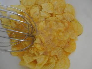 Tortillitas de Patata Rellenas de Queso de Cabra. CRA XI... Patatas Fritas.