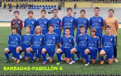 EQUIPOS ESCUELA BARBADÁS 15 Y 16 SEPTIEMBRE 2012