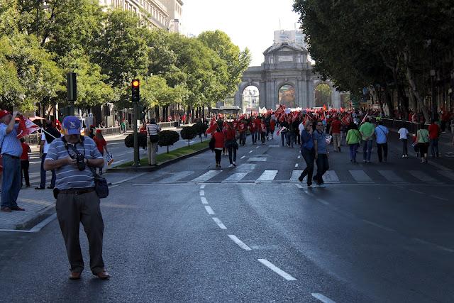Imágenes del 15S en Madrid