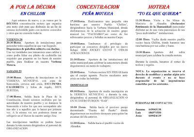 X Concentración Motera en Chillón