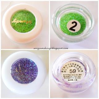 Glitters, Pigmentos y Máscara Facial de BornPrettyStore