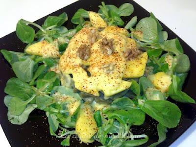 Ensalada de nopales y mango