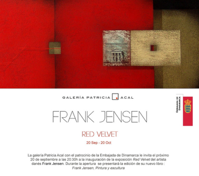 Exposición RED VELVET by Frank Jensen en Galería Patricia Acal