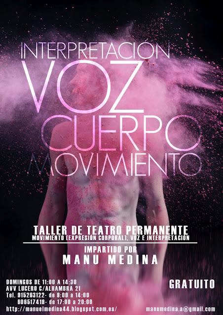 Taller de teatro, por Manu Medina