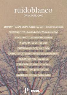 Ruidoblanco: fechas de conciertos