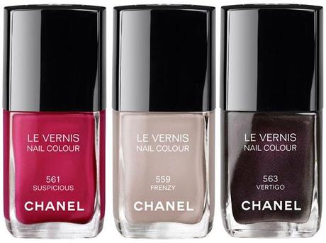 Chanel Fall 2012 Le Vernis Nail Colour Chanel Les Essentiels de Chanel Fall 2012 Makeup Collection   New Photos