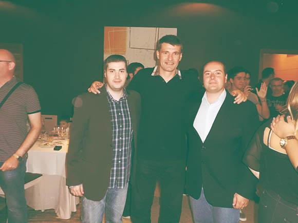 Cena de peñas del Valencia Basket