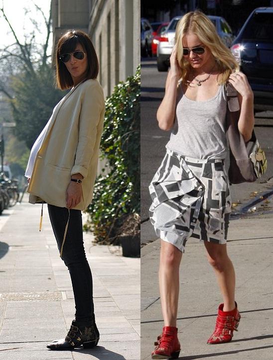 Botines Suzanne de Chloé y sus clones