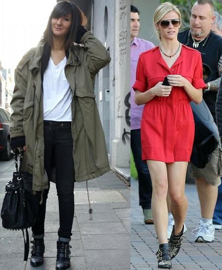 Botines Suzanne de Chloé y sus clones