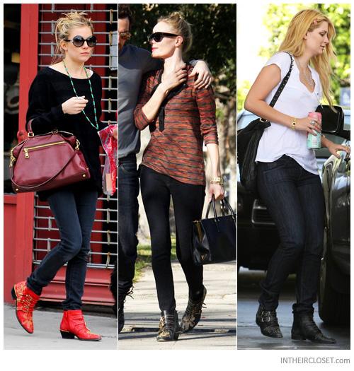 Botines Suzanne de Chloé y sus clones