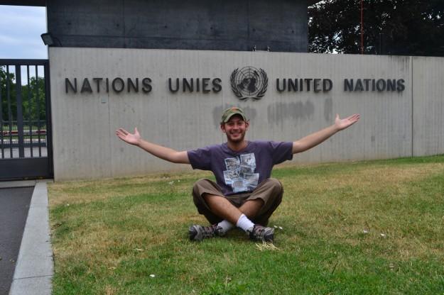 En la sede europea de las Naciones Unidas - Ginebra