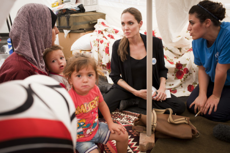 Angelina Jolie, viaje solidario por Turquía e Irak