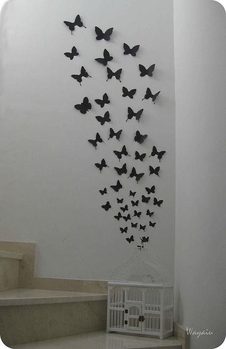 Mi Pared Favorita: Mariposas de papel de Gemma