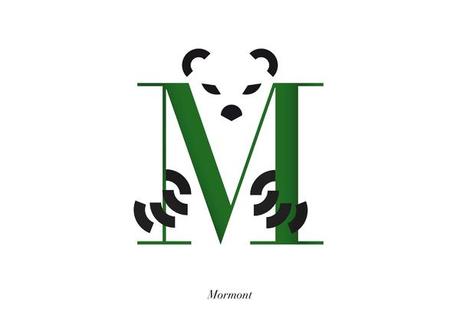 La tipografía de todos los clanes para el abcedario de 