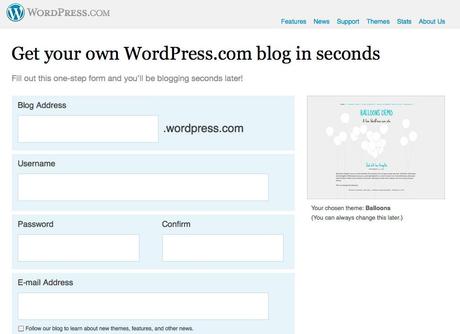 iniciar blog en wordpress