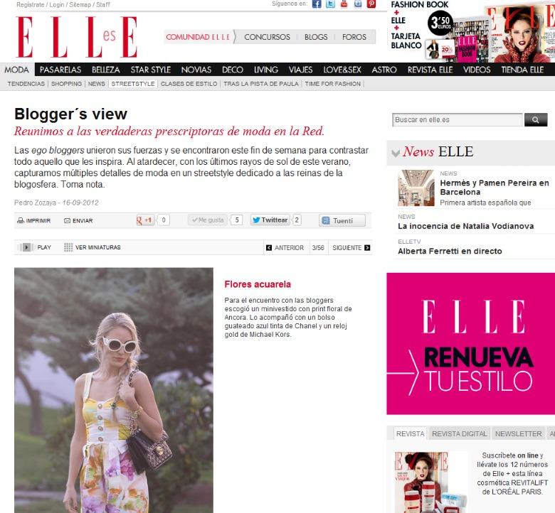 Revista Elle Priscila Hernández