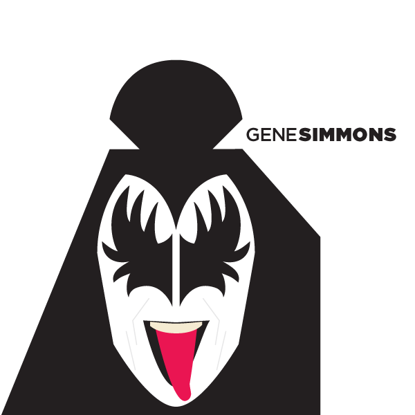 retratos vectoriales