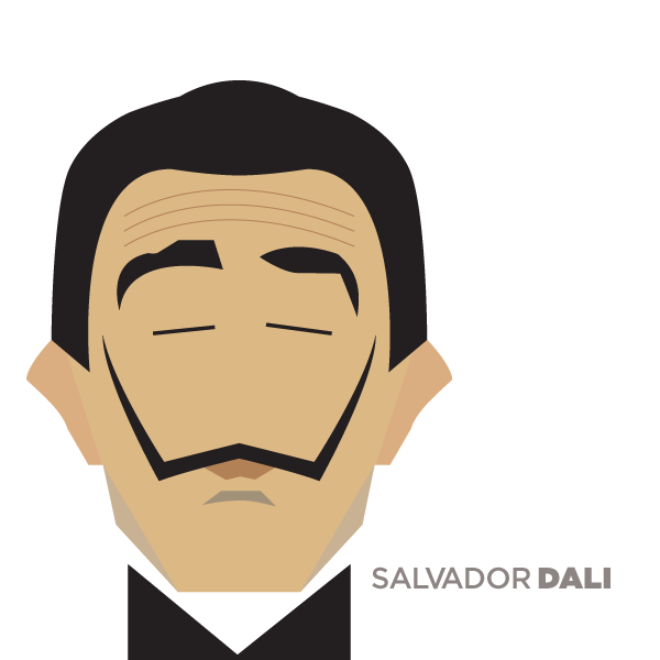 retratos vectoriales