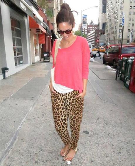 Leopard pants **Look**