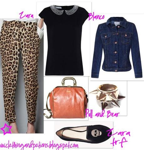 Leopard pants **Look**