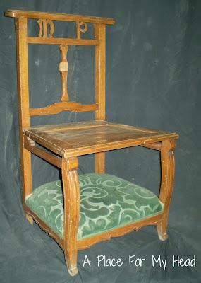 Restaurando un reclinatorio I Restaurando un reclinatorio I