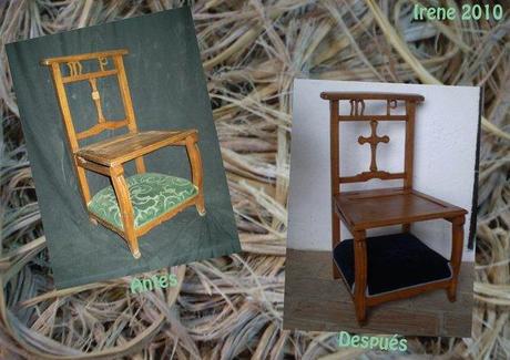 Restaurando un reclinatorio I Restaurando un reclinatorio I