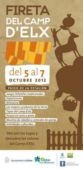 Fiestas de octubre 2012 en la Provincia de Alicante - Fiestas de la Virgen del Pilar