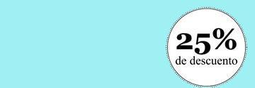 25% de descuento