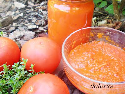 Tomate frito casero  (Uso directo, conserva o  congelación)