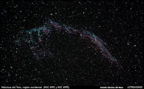NEBULOSA DEL VELO (NGC 6992-6995)