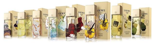 Colección 40 Aniversario Perfumes Loewe. La Alta perfumería con espiritu Español.