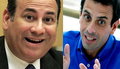 Venezuela: investigan a agentes de Roger Noriega con Henrique Capriles