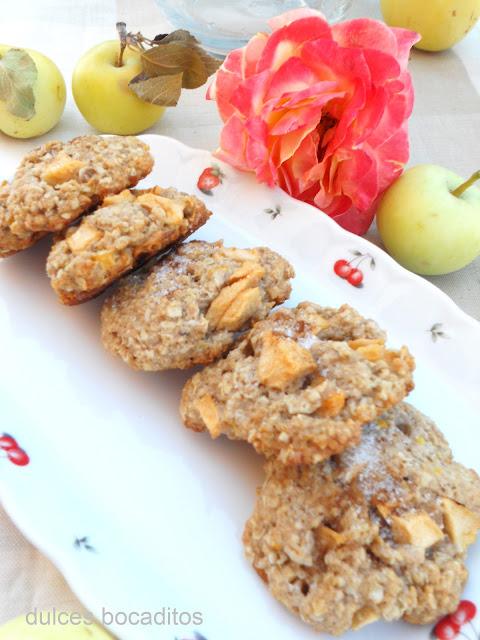 SCONES DE AVENA Y MANZANA
