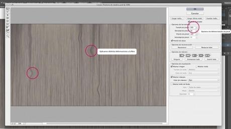 Crear textura de madera con Photoshop Cs6