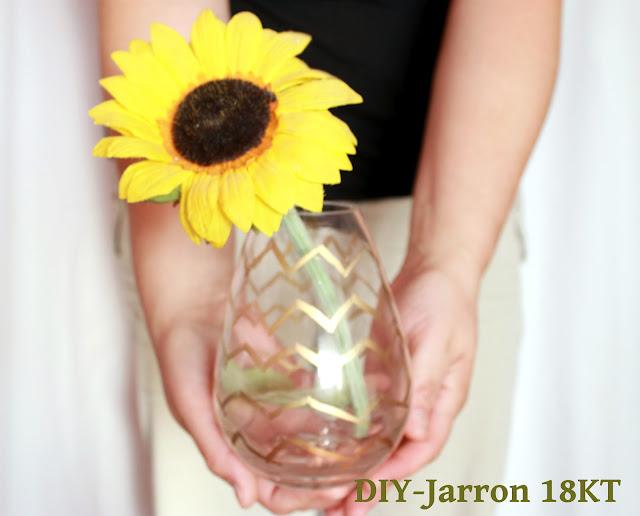 DIY Casa- Jarrón 18KT by Krylon