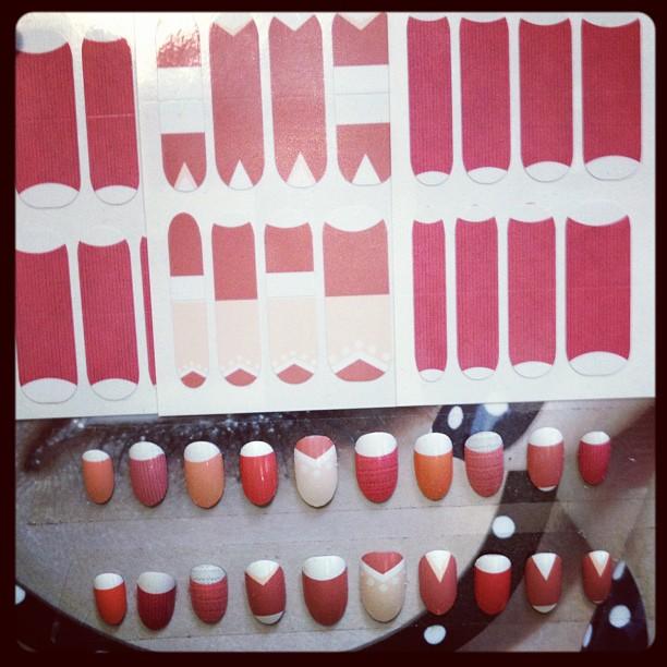 London eye, nail & makeup: algunos looks del London Fashion Week.