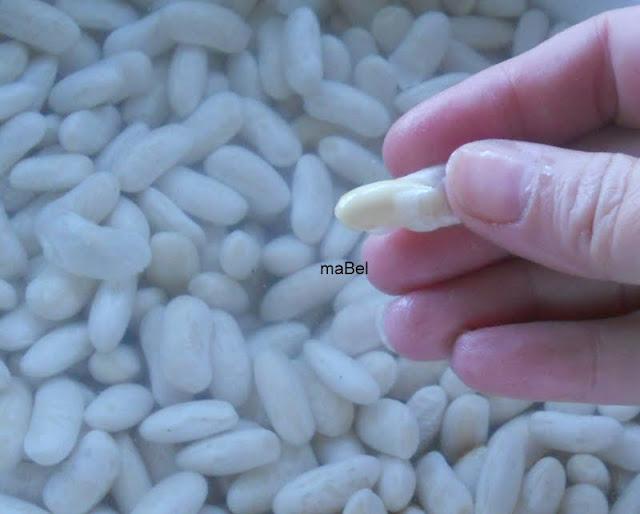 Falafel de judias blancas y como quitar la piel a las legumbres