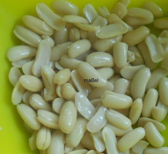 Falafel de judias blancas y como quitar la piel a las legumbres