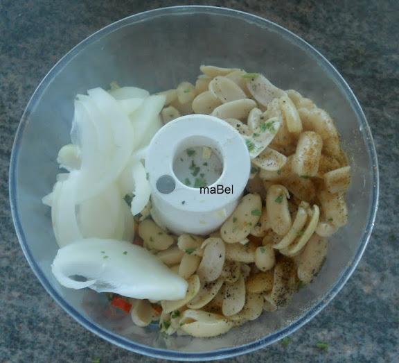 Falafel de judias blancas y como quitar la piel a las legumbres