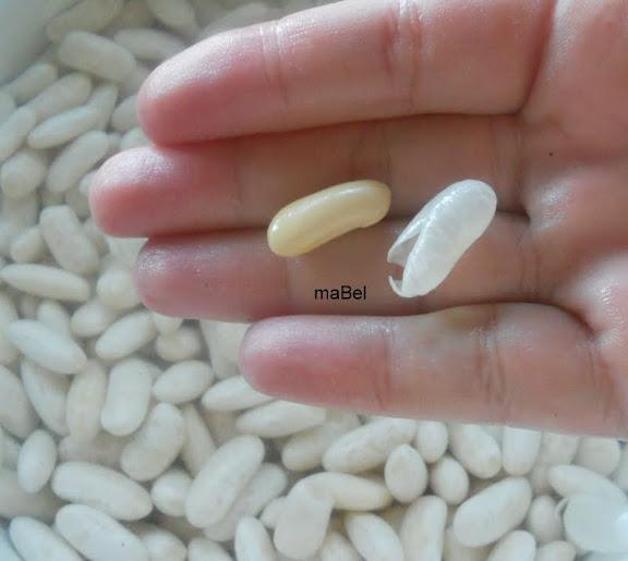 Falafel de judias blancas y como quitar la piel a las legumbres