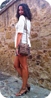 SHORT FLORAL + JERSEY CALADO