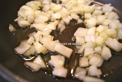 CAPELLINI CON POLLO EN SALSA DE CHAMPIÑONES