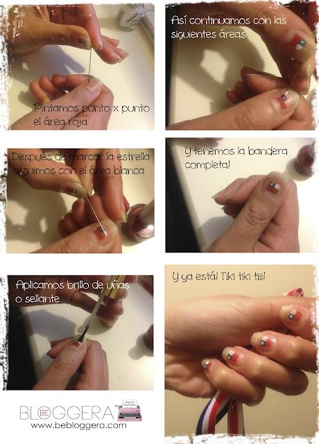 DIY - Uñas Patriotas