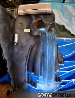 Pirata Party (part 3) mural interior en comedor infantil