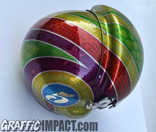 Estás buscando donde aerografiar un casco en Barcelona?