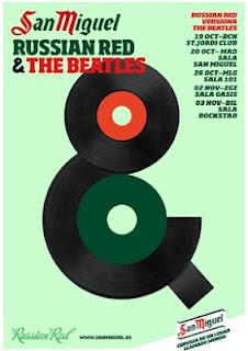 Russian Red cantará a The Beatles (fechas de conciertos)
