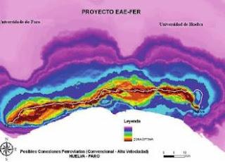 Aplicación SIG impacto ambiental corredor ferroviario