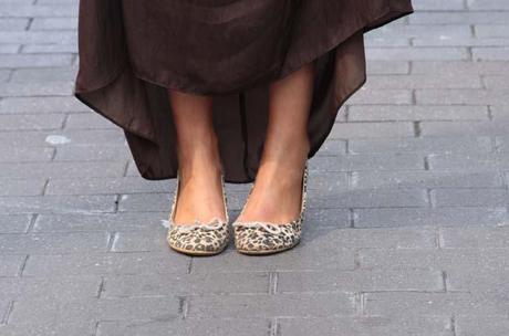 Un vestido con mucha caída…