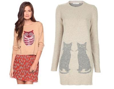 aw12 animal sweater forever 21 see by chloe1 Tú decides: animal sweater, ¿si o no?